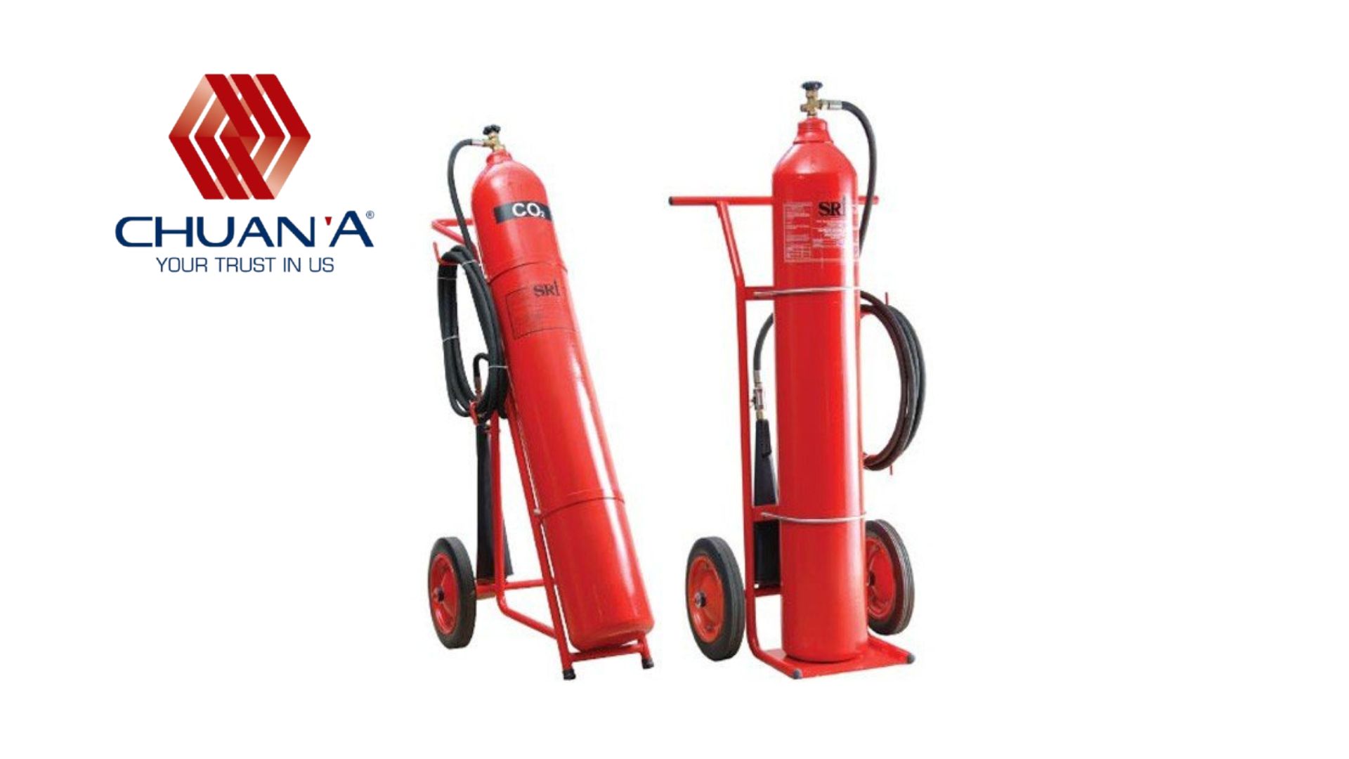 Các loại bình chữa cháy CO₂ phổ biến hiện nay: Phân loại, ứng dụng và cách chọn đúng nhu cầu