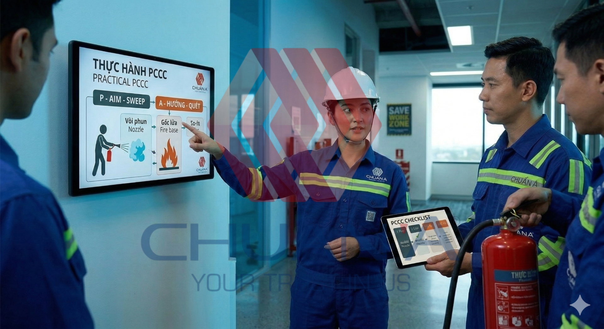 Hướng Dẫn Sử Dụng Bình Chữa Cháy Toàn Tập: Quy Trình Chuẩn A 2026.